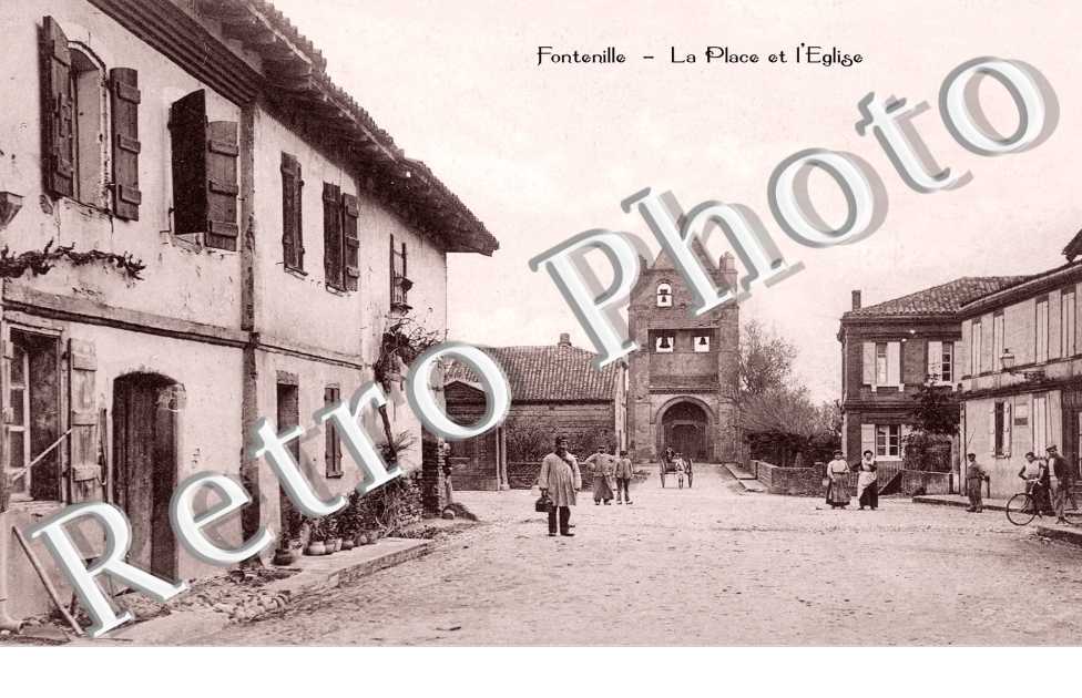 La place et l'eglise