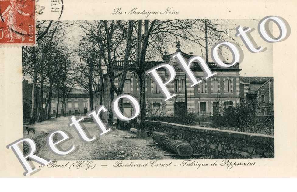 Boulevard Carnot - Fabrique de Pippermint (la Montagne noire)