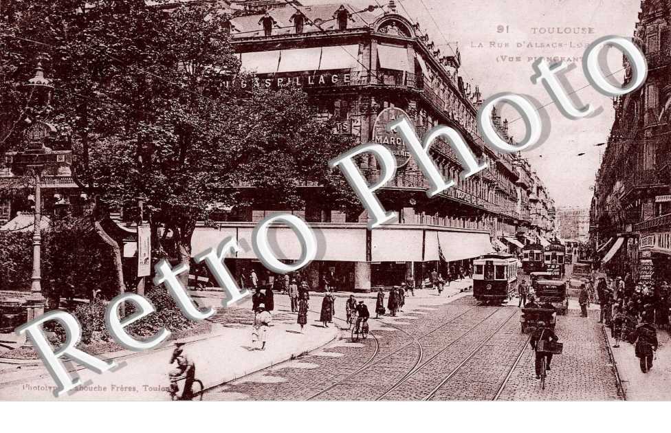 LA RUE D'ALSACE LORRAINE