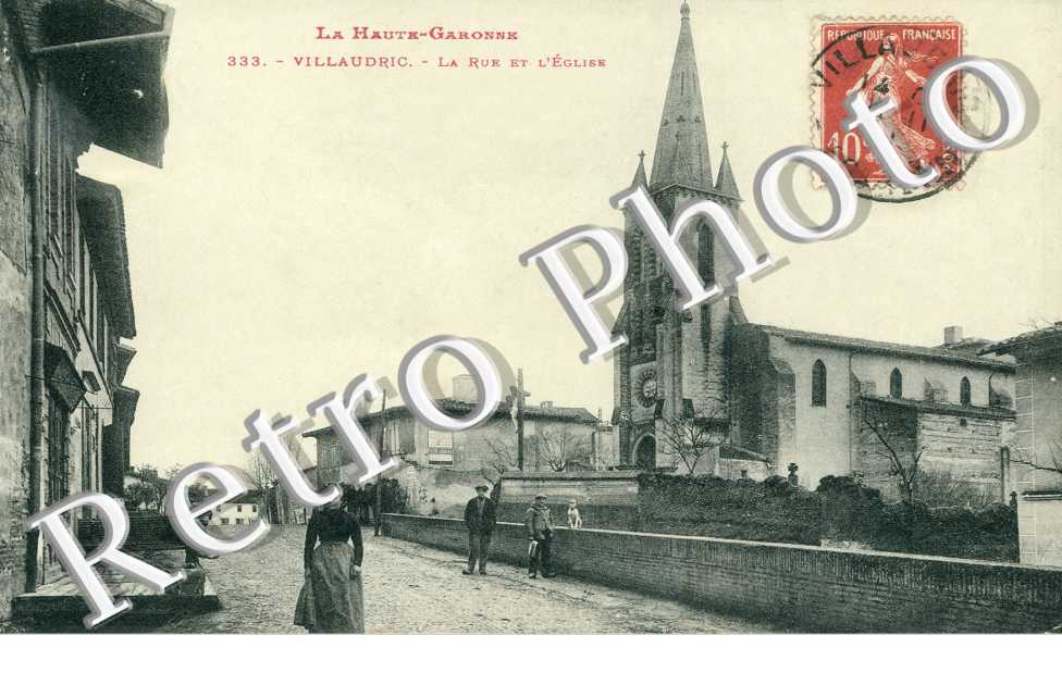 rue et eglise