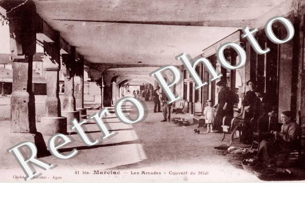 les arcades Couvert du midi