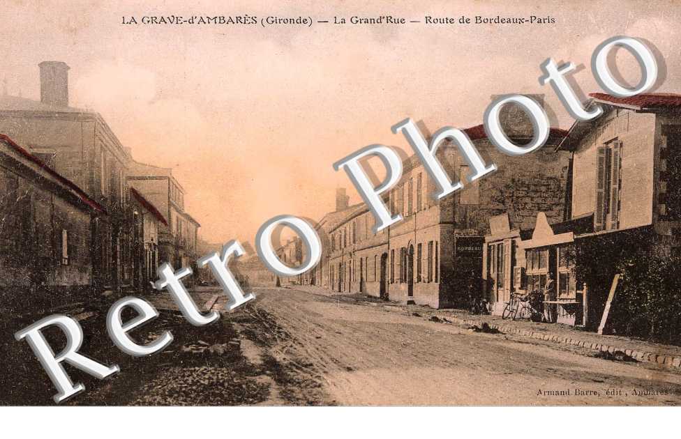 La grand'rue - Route de Bordeaux-Paris