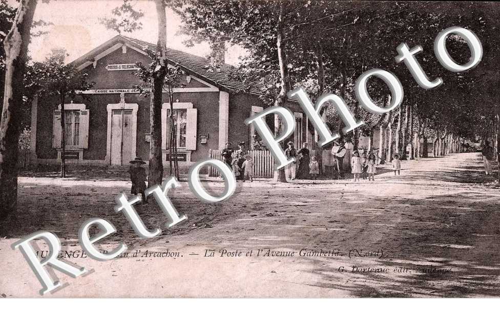 La poste et l'avenue Gambetta