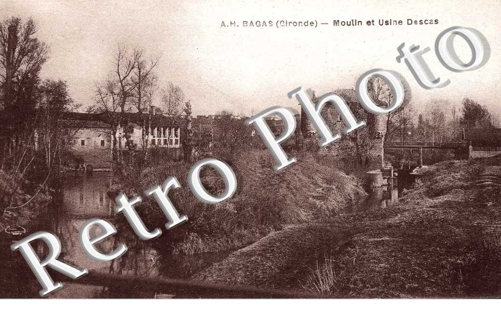Moulin et usine Descas