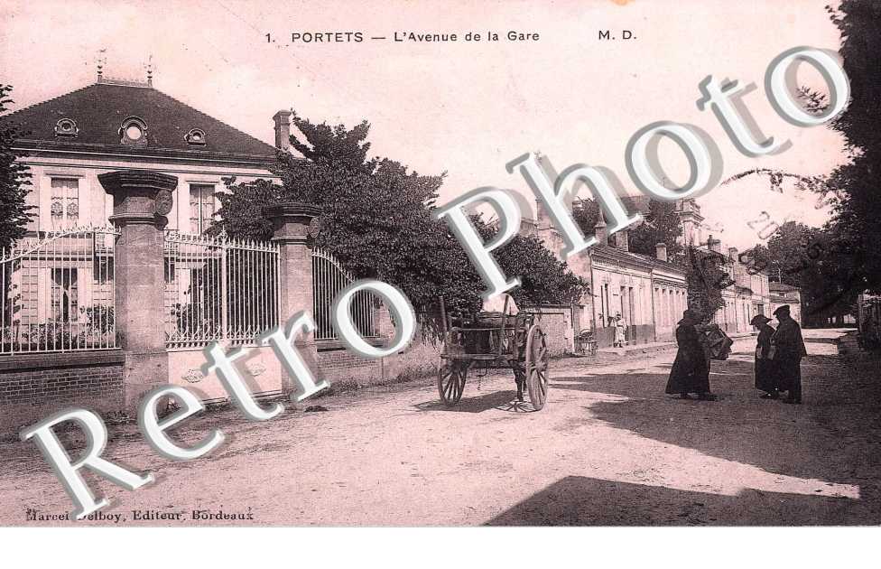 L'avenue de la gare