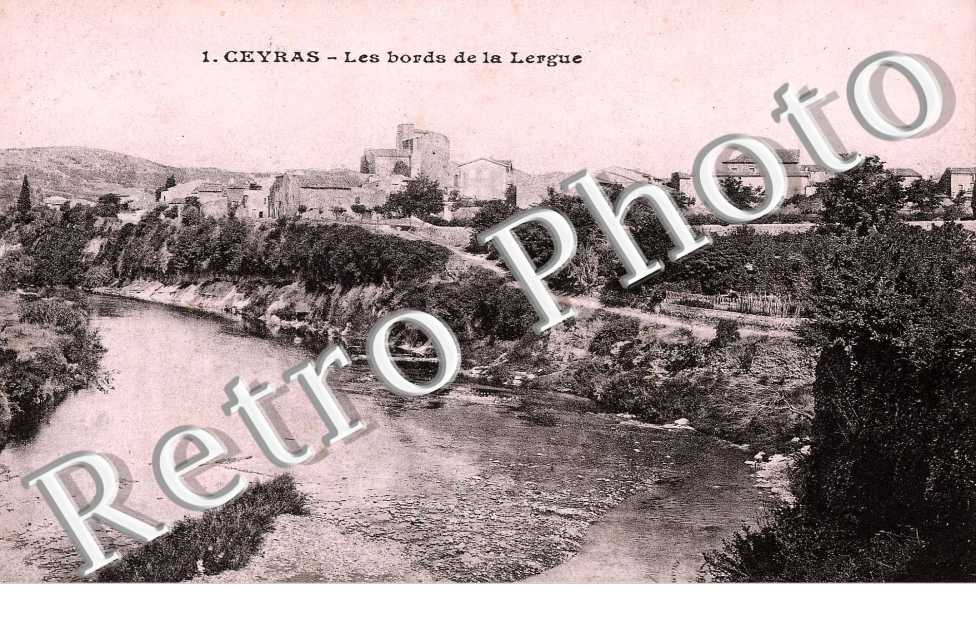Les bords de la Lergue
