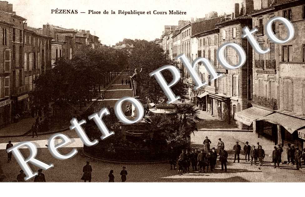 place de la Republique et cours Moliere