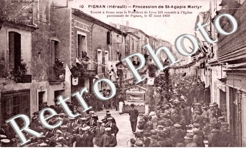 Procession de saint-Agapie Martyr
