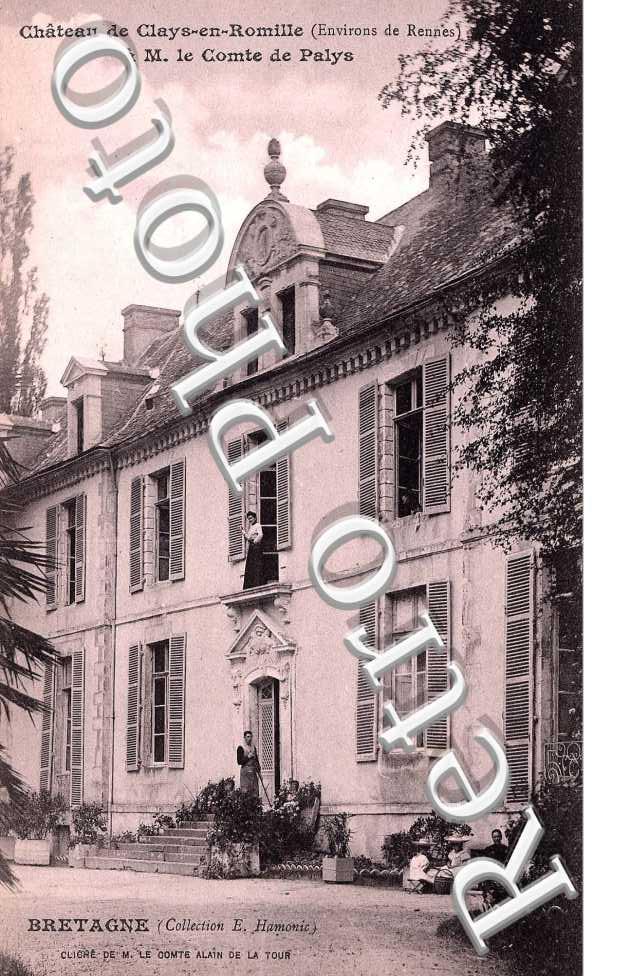 Chateau de Clayes en Romille a M. le Comte
