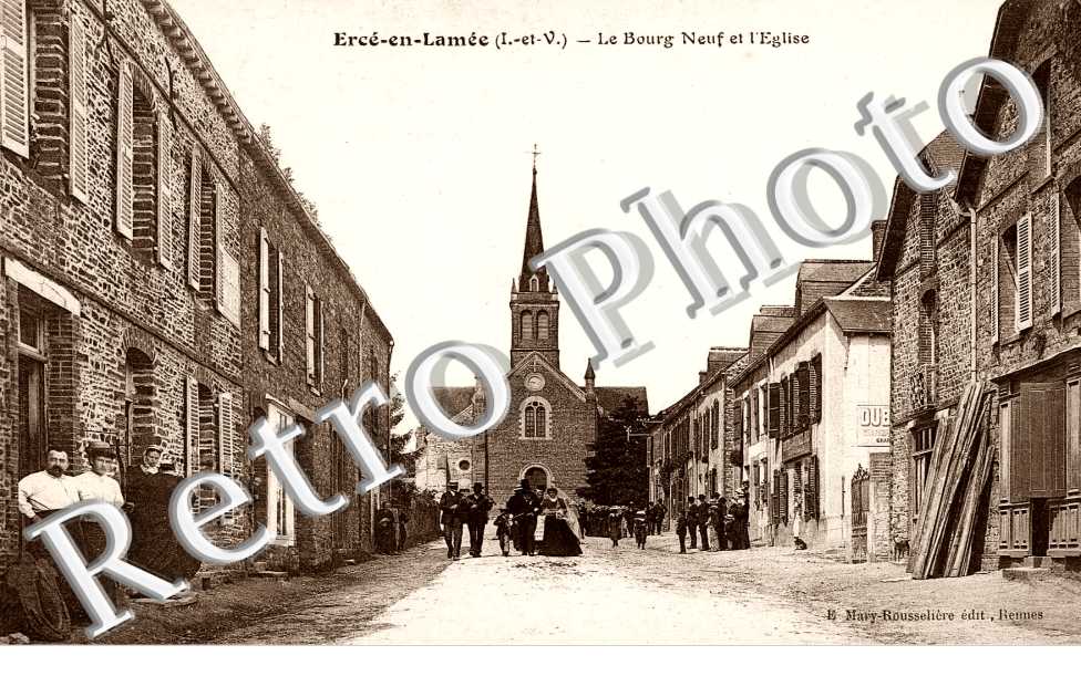 Le Bourg Neuf et l'Eglise