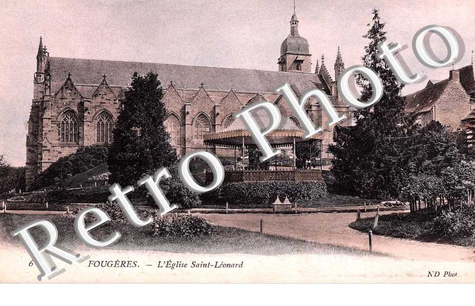 l'eglise saint leonard (couleur)