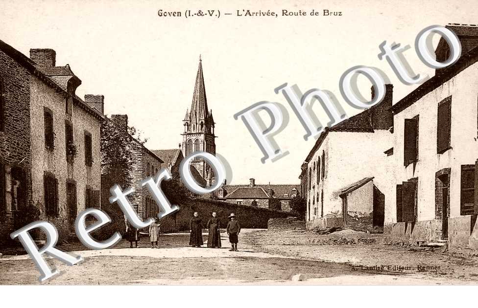 Arrivee, Route de Bruz