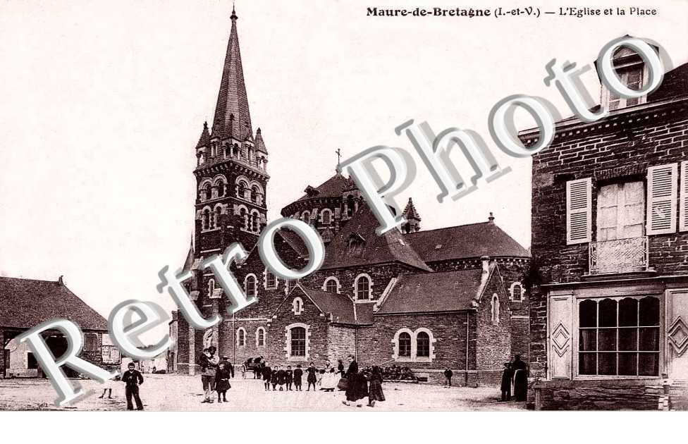 l'eglise et la place