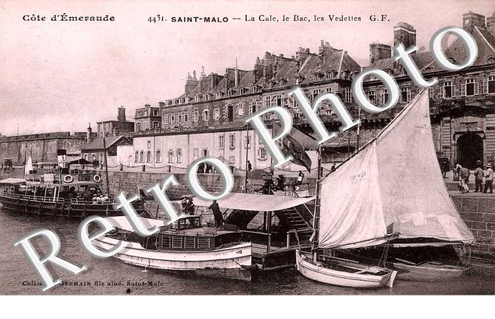 la cale, le bac, les vedettes
