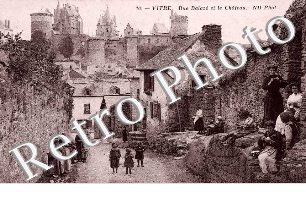 rue Balaze et le chateau