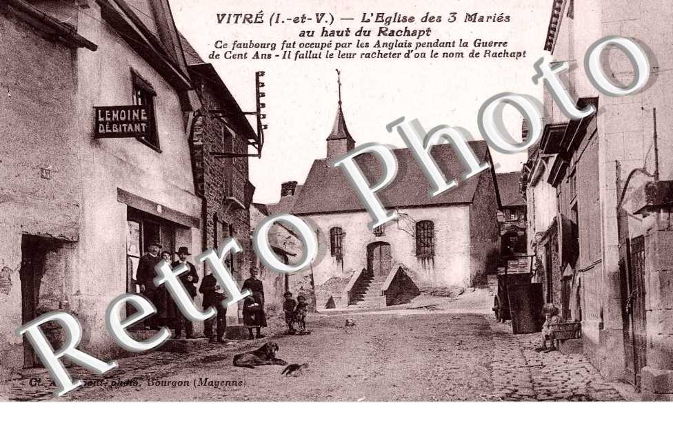 l'eglise des 3 maries au haut du rachapt