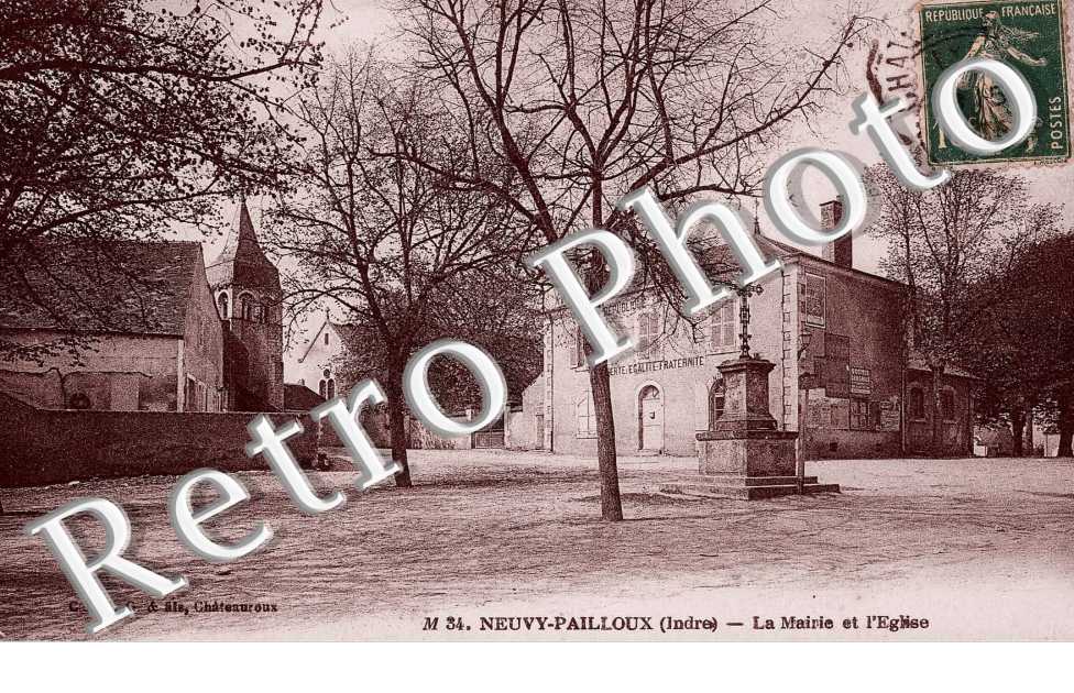 La mairie et l'eglise