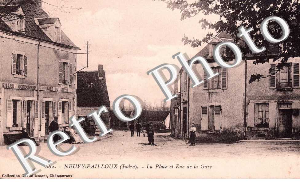 La place et rue de la gare