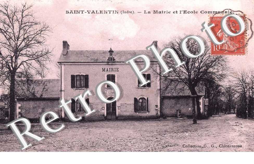 LA MAIRIE ET L'ECOLE COMMUNALE
