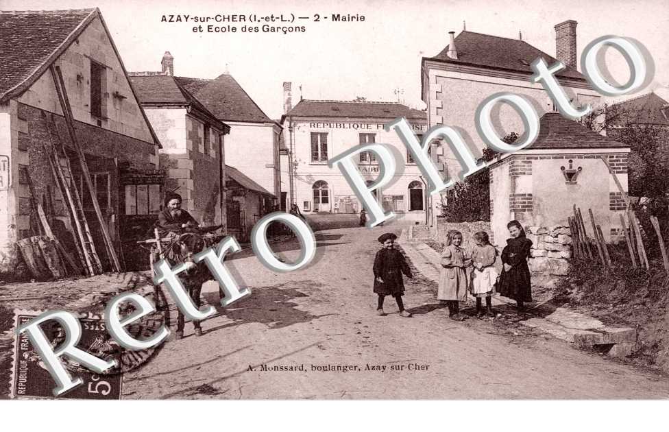 Mairie et ecole des garcons