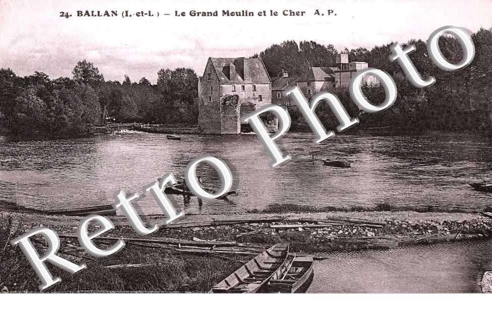 Le grand Moulin et le Cher