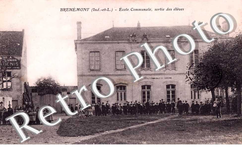 ecole communale, sortie des eleves