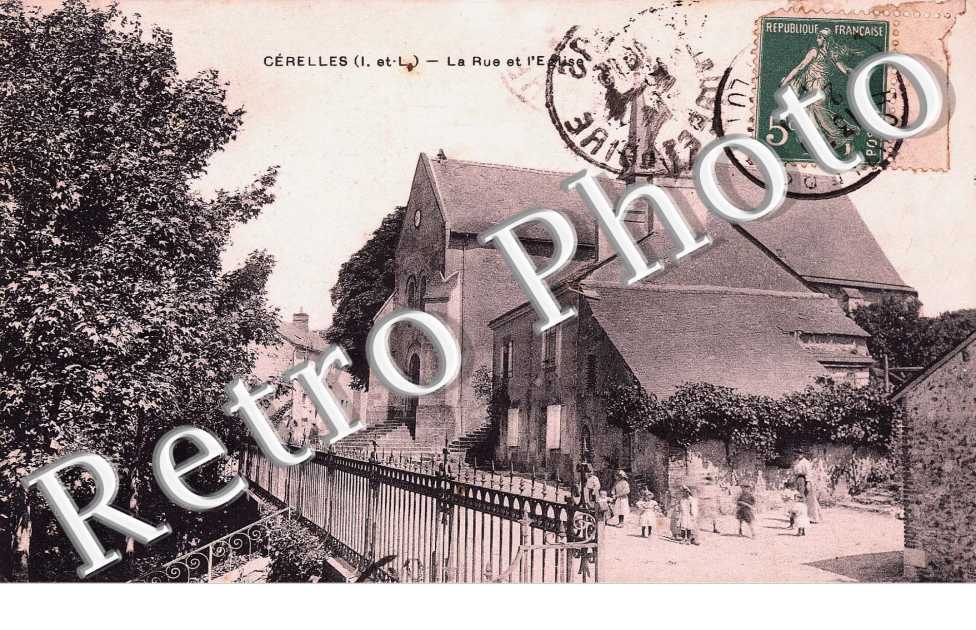 la rue et l'eglise