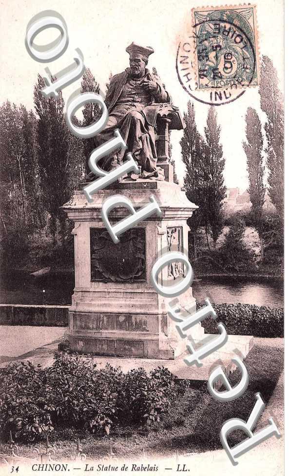 LA STATUE DE RABELAIS
