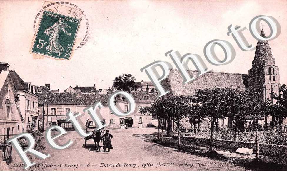 Entree du bourg - eglise
