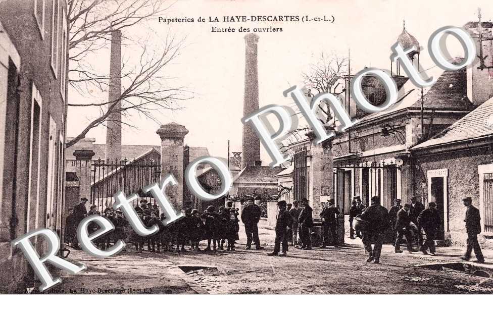 papeteries de la haye, entree des ouvriers