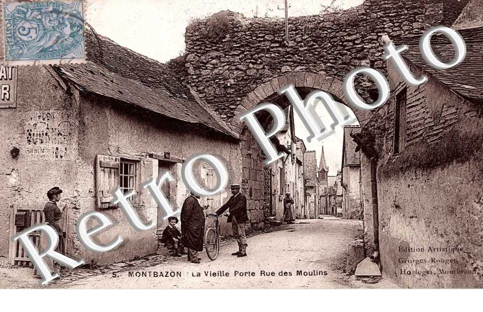 la vieille porte  - rue des Moulins