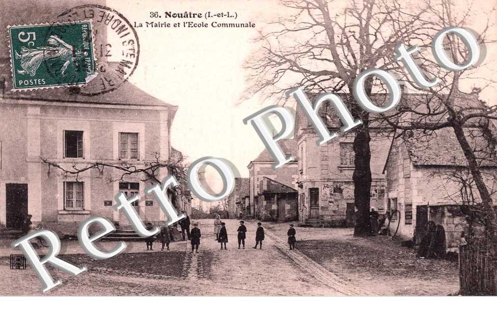 La mairie et l'ecole comunale