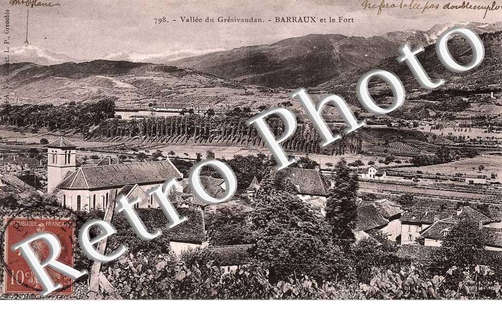 vallee du Gresivaudan et le fort