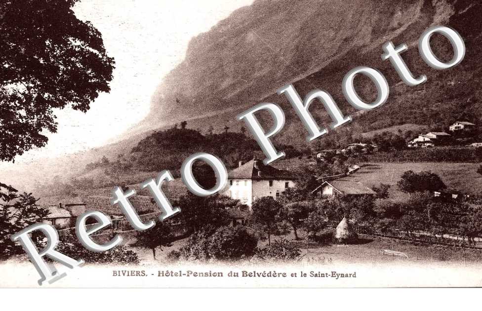 hotel-pension du Belvedere et le Saint Eynard