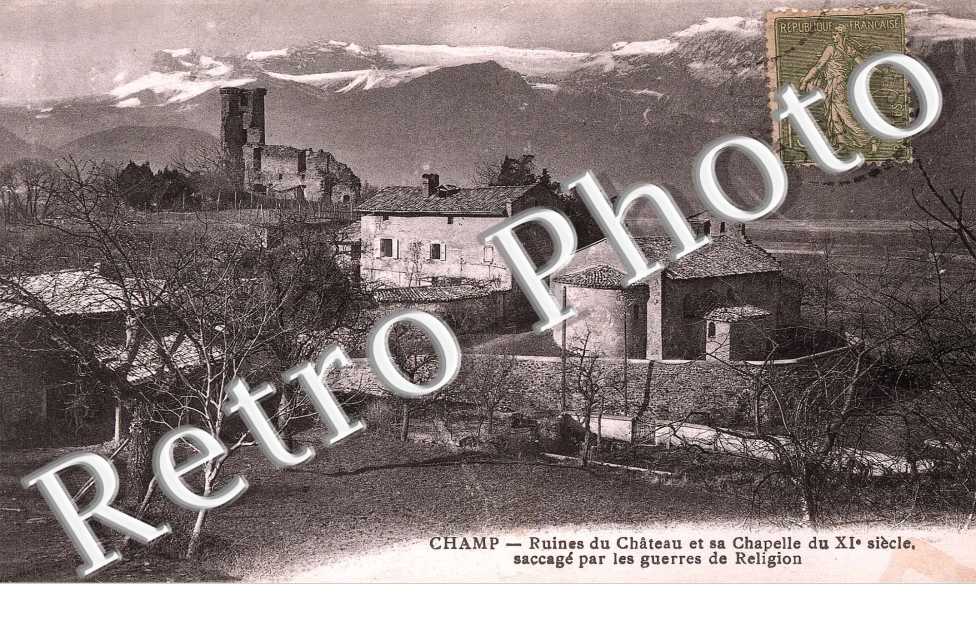 Ruines du Chateau et sa Chapelle