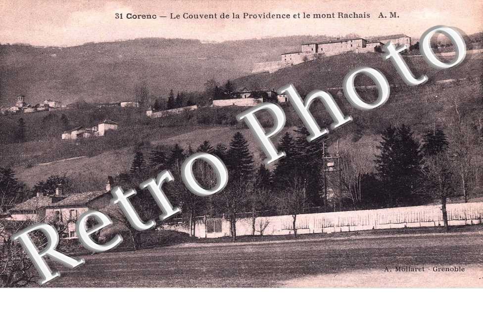Le Couvent de la Providence et le Mont Rachais