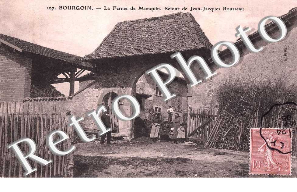 La Ferme de Monquin - Séjour de JJ Rousseau