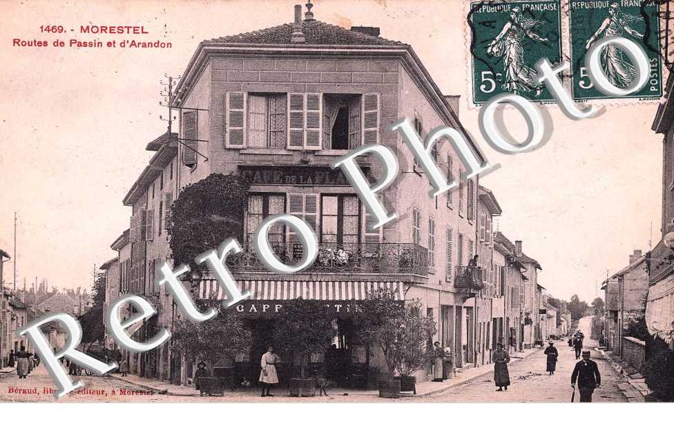 routes de Passin et d'Arandon