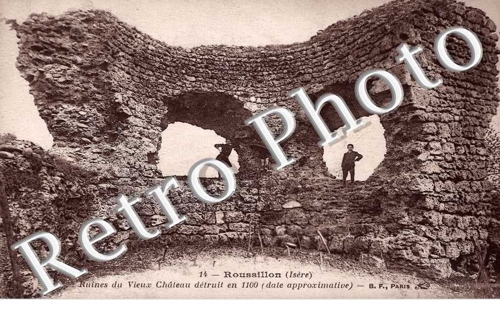 ruines du vieux chateau detruit en 1100