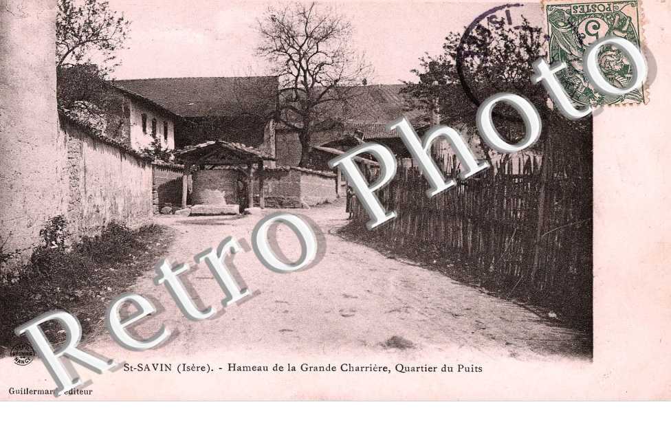 hameau de la Grande Charriere, quartier du puit