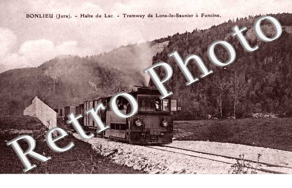 Halte du Lac -Tramway de Lons-le-Saunier a Foncine