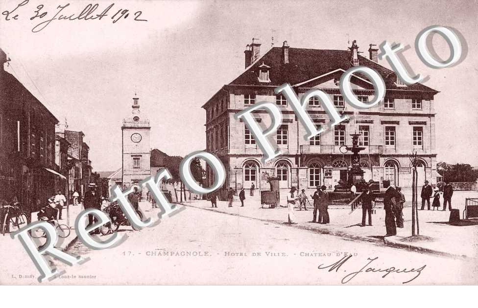 hotel de ville, chateau d'eau