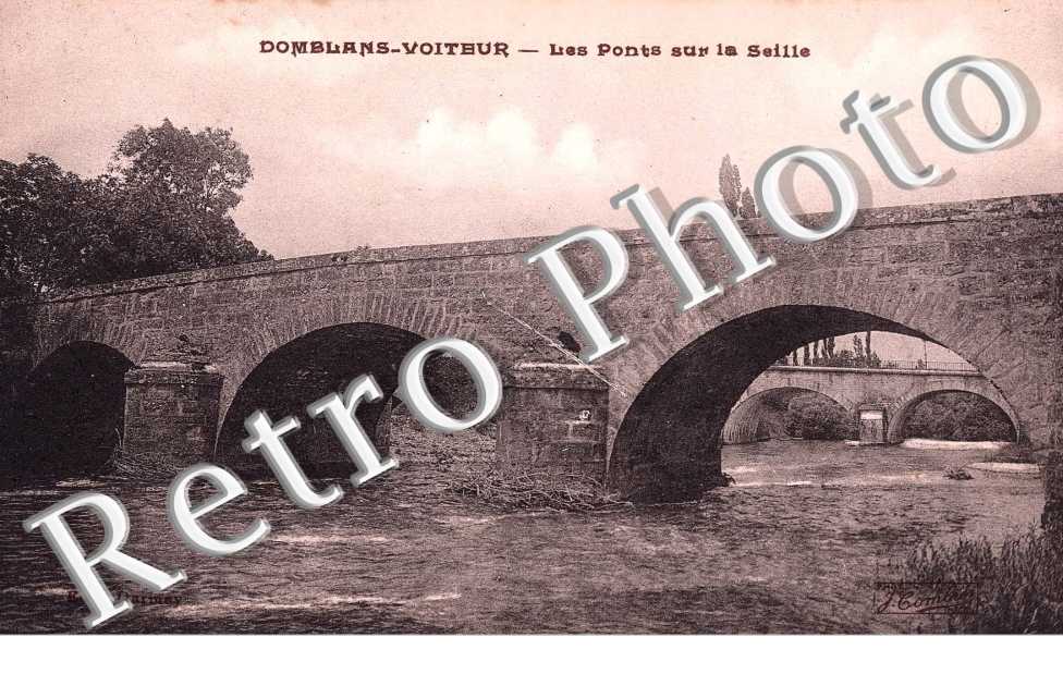Les ponts sur la Seille