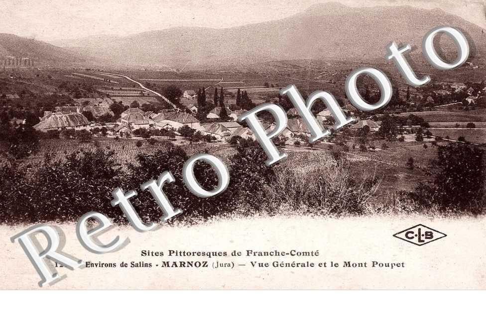 Vue generale et le mont Poupet