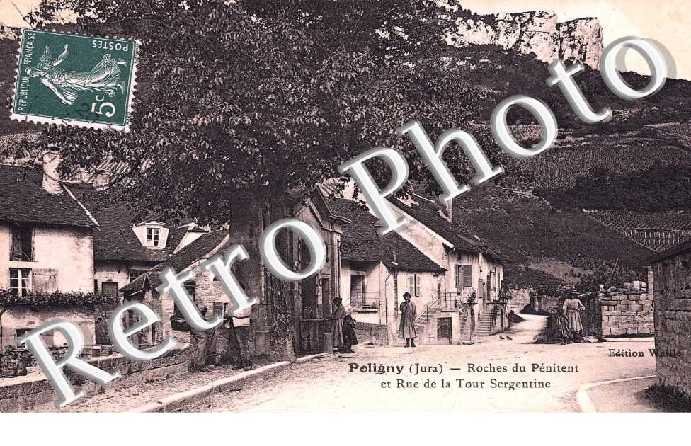 roches du penitent et rue de la tour sergentine