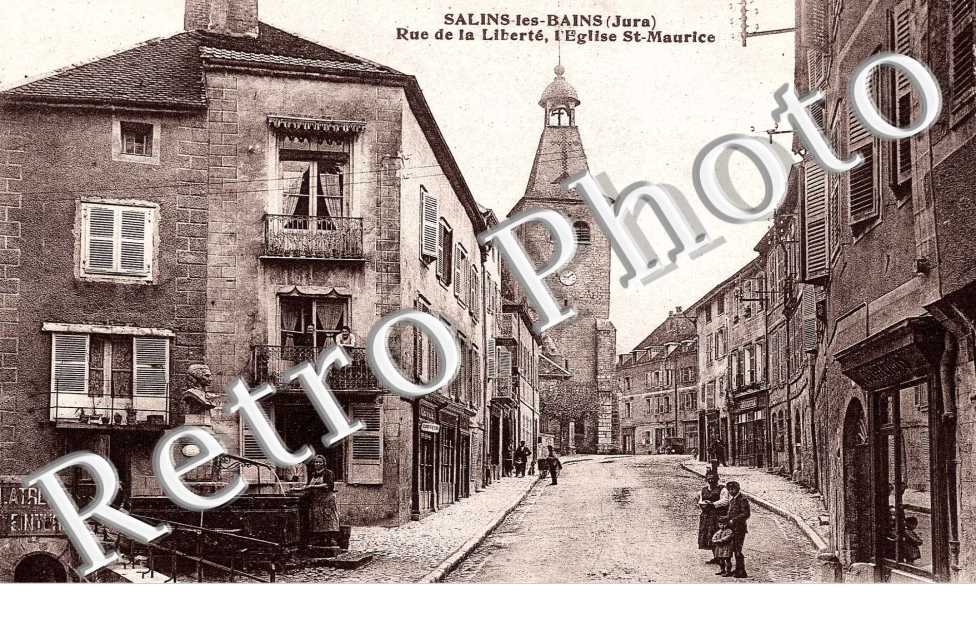RUE DE LA LIBERTE, L'EGLISE ST MAURICE