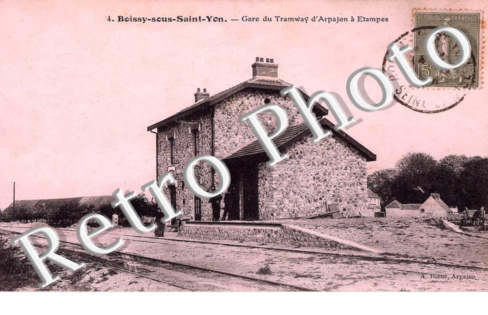 GARE DU TRAMWAY D'ARPAJON A ETAMPES