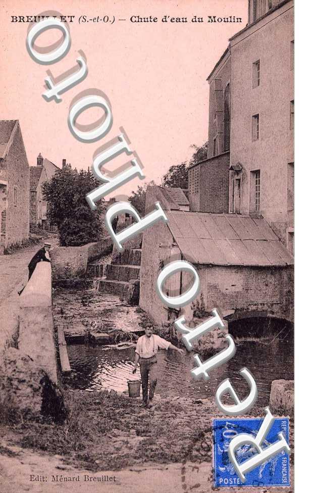 Chute d'eau du moulin
