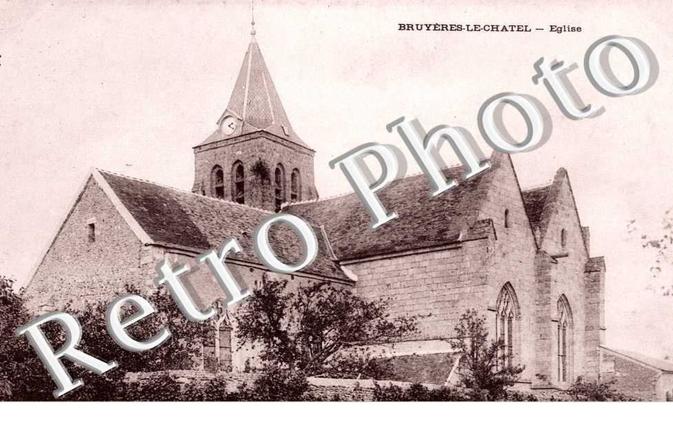 Entree de Bruyeres - route de Saint-Cheron
