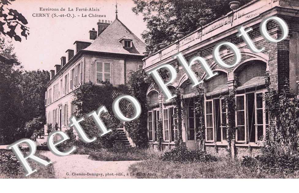 environs de la FERTE ALAIS le chateau